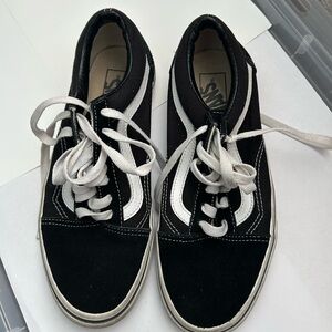 Vans Black and White Classic Sneakers